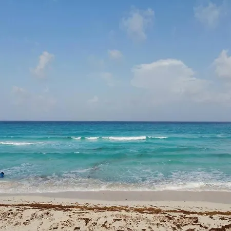 Confortable Depa En Condominio Frente Al Mar! Cancún Extérieur photo
