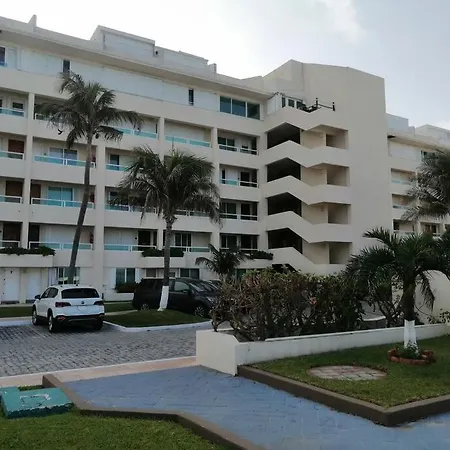Confortable Depa En Condominio Frente Al Mar! Cancún Extérieur photo