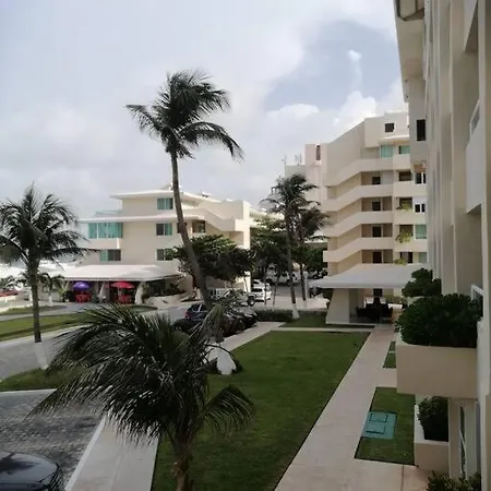 Confortable Depa En Condominio Frente Al Mar! Cancún Extérieur photo